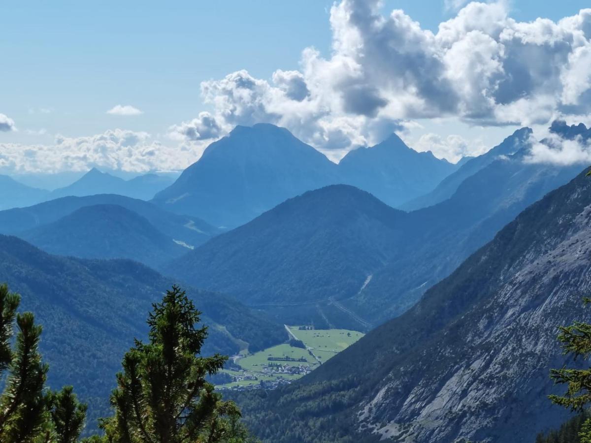 Vila Waldhuttale Scharnitz Exteriér fotografie